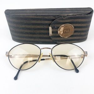 Fendi ~ Vintage Eyeglasses and Case Made in Italy